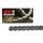 Řetězová sada EK - stříbrný řetěz 525 MVXZ, X-kroužek, kolečko JT pogumované, rozeta JT pro BMW S 1000 R 2013-2020