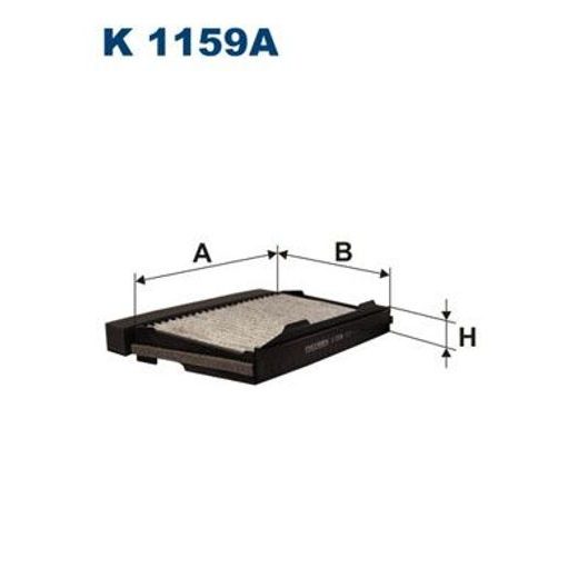 Filtr, vzduch v interiéru FILTRON K 1159A