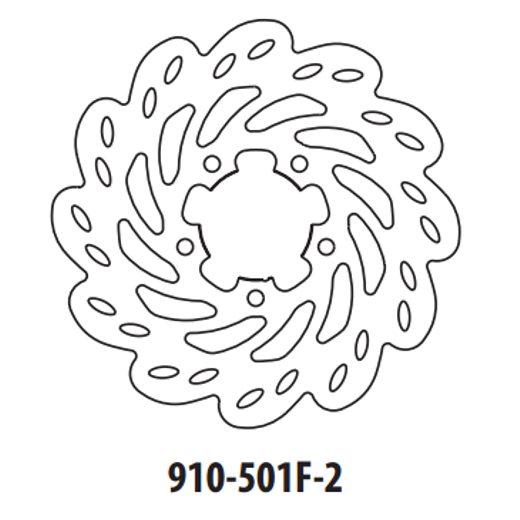 Brzdový kotouč GOLDFREN 910-501F-2 přední 220 mm