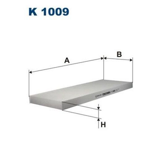 Filtr, vzduch v interiéru FILTRON K 1009