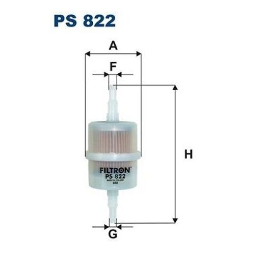 Palivový filtr FILTRON PS 822