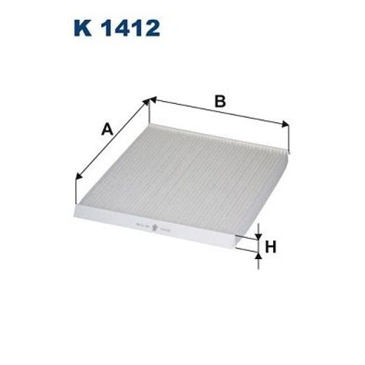 Filtr, vzduch v interiéru FILTRON K 1412