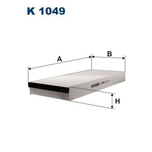 Filtr, vzduch v interiéru FILTRON K 1049
