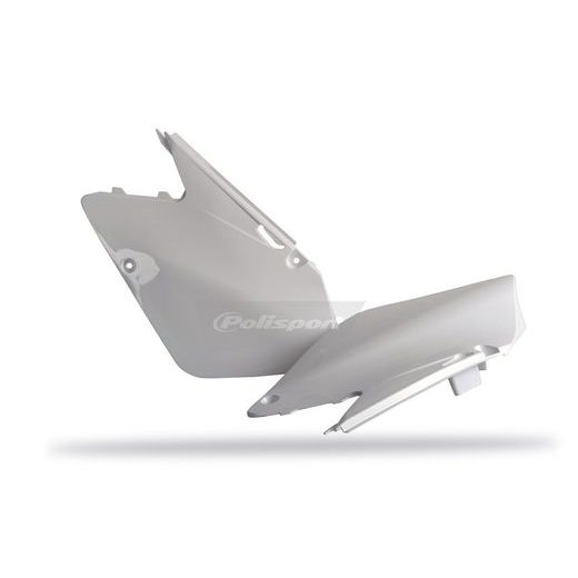 Boční číslové tabulky POLISPORT 8600400001 (pár) bílá