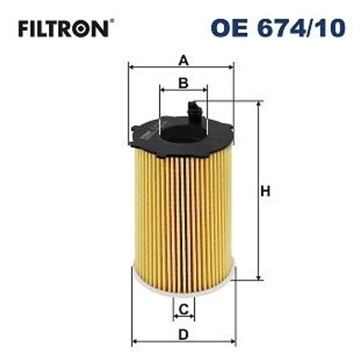 Olejový filtr FILTRON OE 674/10