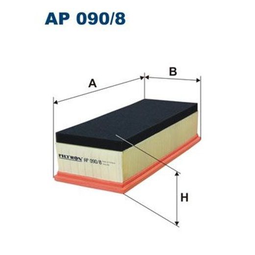 Vzduchový filtr FILTRON AP 090/8