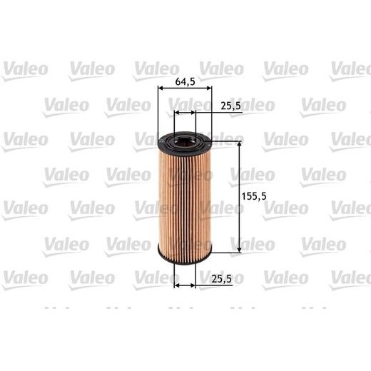 VALEO 586502 - Olejový filtr