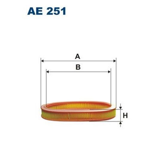 Vzduchový filtr FILTRON AE 251