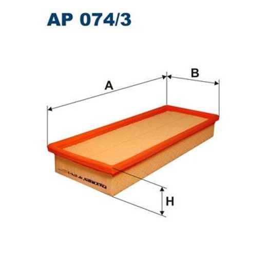 Vzduchový filtr FILTRON AP 074/3