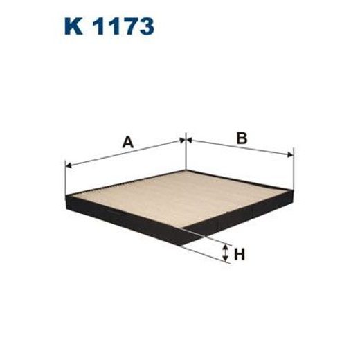 Filtr, vzduch v interiéru FILTRON K 1173