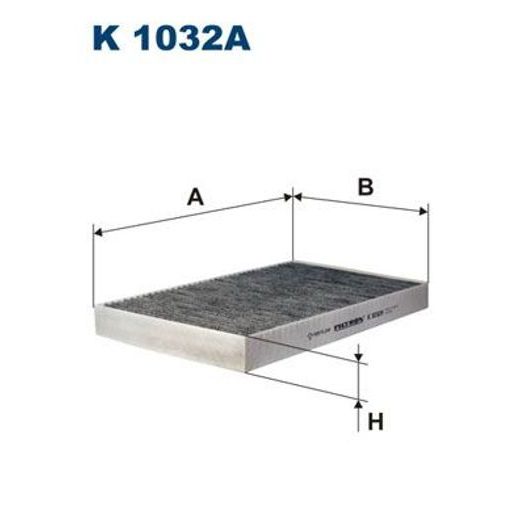 Filtr, vzduch v interiéru FILTRON K 1032A