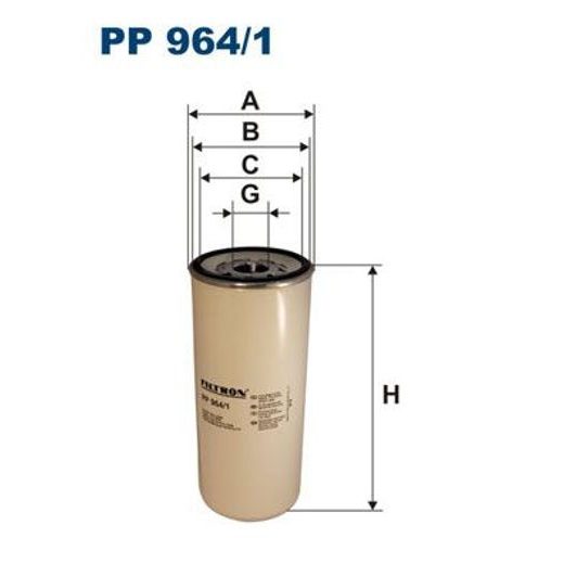 Palivový filtr FILTRON PP 964/1