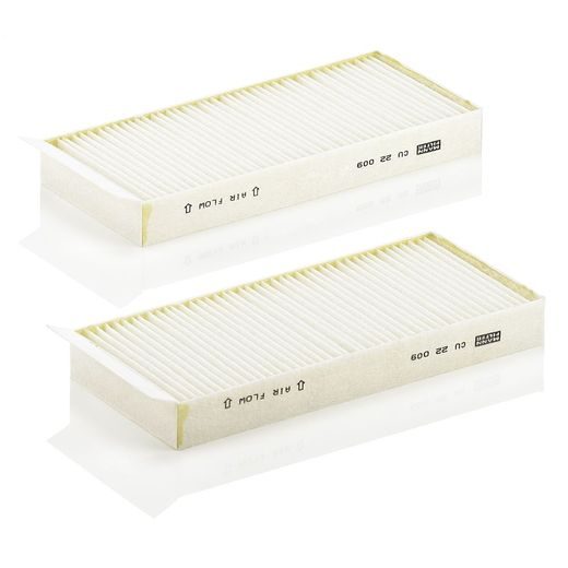 Filtr, vzduch v interiéru MANN-FILTER CU 22 009-2