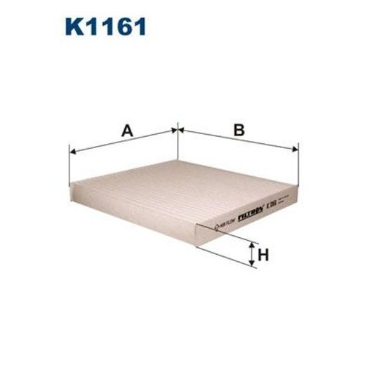 Filtr, vzduch v interiéru FILTRON K 1161