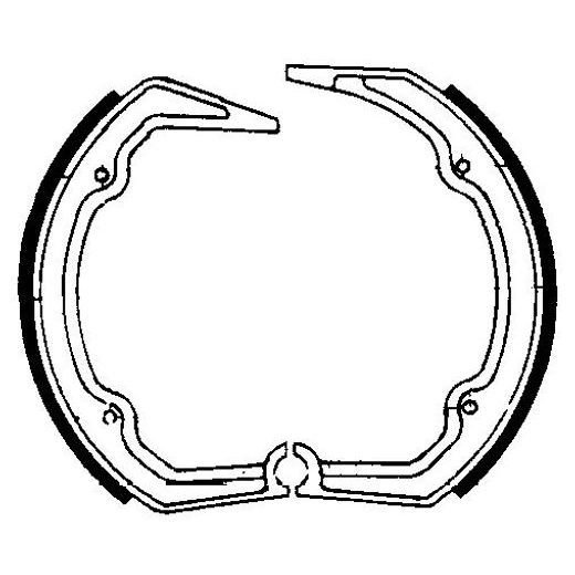 Brzdové čelisti FERODO 225129103