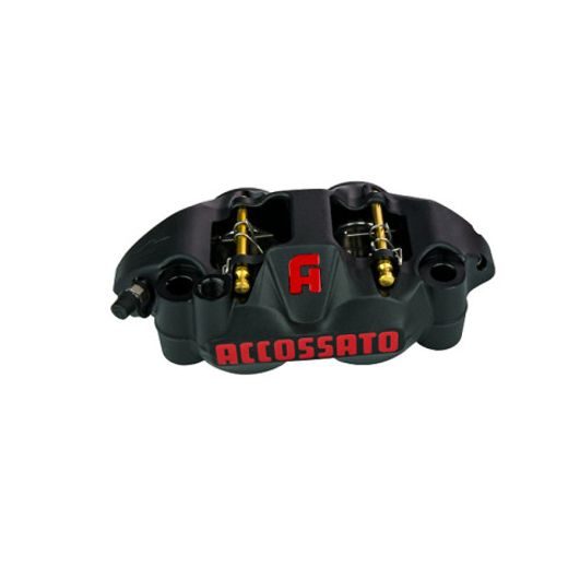 Radiální brzdové třmeny ACCOSSATO PZ002 kovaný monoblok s roztečí 108 mm s titanovými pístky