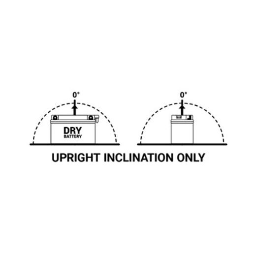 Konvenční motocyklová baterie BS-BATTERY BB12AL-A2 (YB12AL-A2) Včetně balení kyseliny