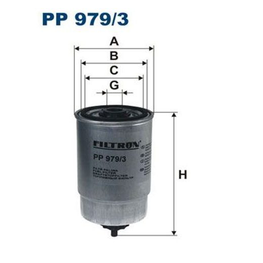 Palivový filtr FILTRON PP 979/3