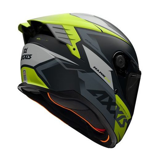 Integrální helma AXXIS HAWK SV EVO ixil a3 fluor yellow matt L