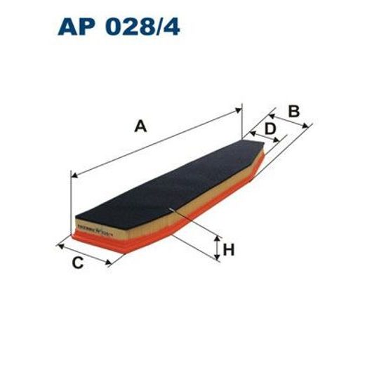 Vzduchový filtr FILTRON AP 028/4