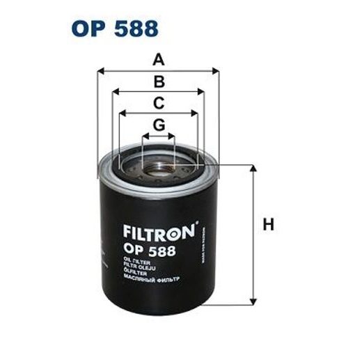 Olejový filtr FILTRON OP 588