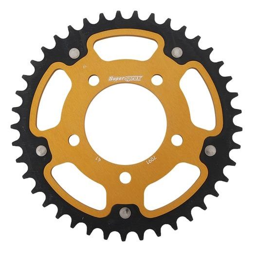 Řetězová rozeta SUPERSPROX STEALTH RST-7091:41-GLD zlatá 41 zubů, 520
