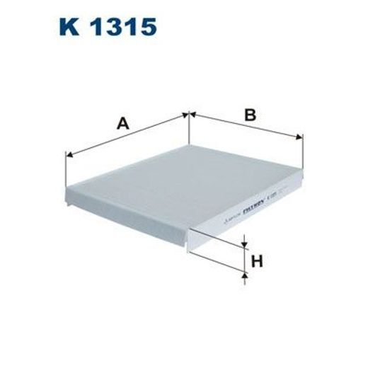 Filtr, vzduch v interiéru FILTRON K 1315