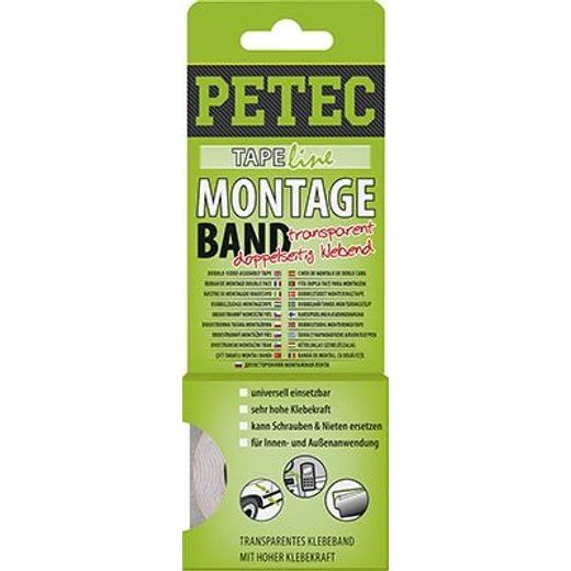 MONTAGEBAND TRANSP 2MTR