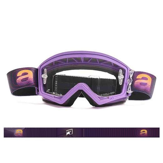 Brýle ARIETE MUDMAX WAVE 14970-WVG fialovo - žluté - průhledné sklíčko s čepy