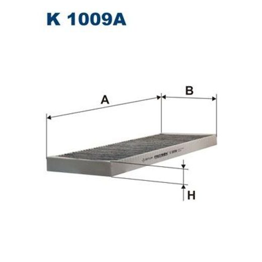 Filtr, vzduch v interiéru FILTRON K 1009A
