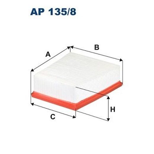 Vzduchový filtr FILTRON AP 135/8