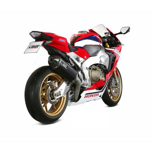 Koncovka výfuku MIVV SPEED EDGE H.070.LRB Černá nerezová ocel