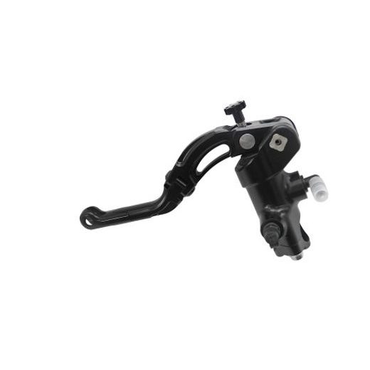 Radiální hlavní spojkový válec ACCOSSATO CL052 PRS 16x15-16-17 s černě eloxovaným tělem a oranžovou pákou Revolution (matice + páčka)