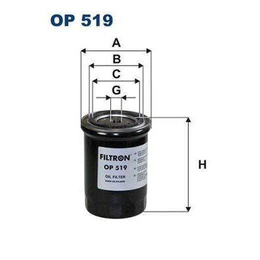 Olejový filtr FILTRON OP 519