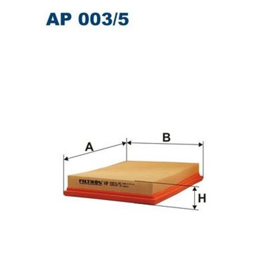 Vzduchový filtr FILTRON AP 003/5