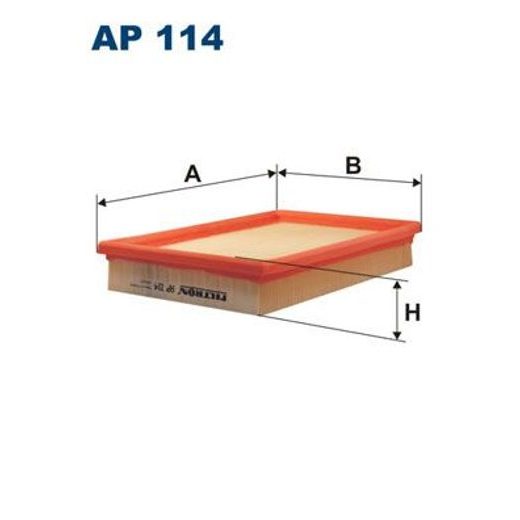 Vzduchový filtr FILTRON AP 114