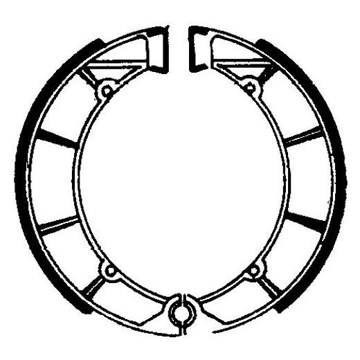 Brzdové čelisti FERODO 225129151