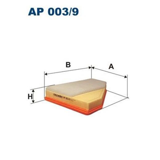 Vzduchový filtr FILTRON AP 003/9