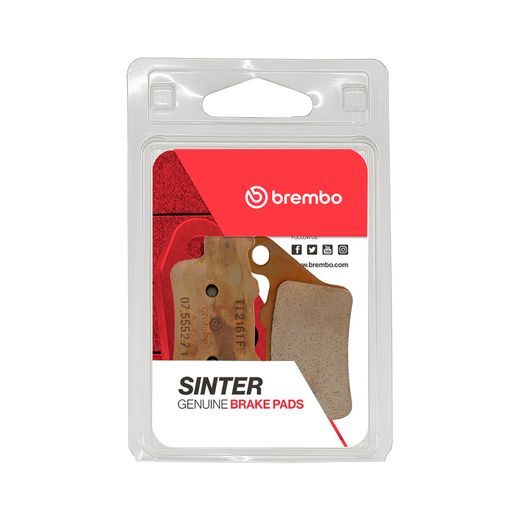 Brzdové destičky BREMBO 07BB0258 GENUINE