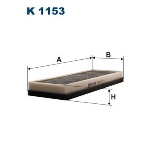 Filtr, vzduch v interiéru FILTRON K 1153