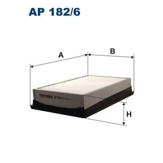 Vzduchový filtr FILTRON AP 182/6