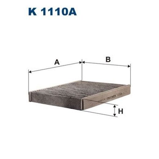 Filtr, vzduch v interiéru FILTRON K 1110A