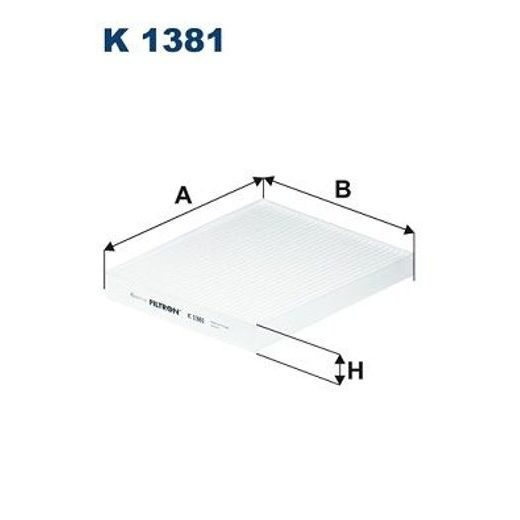 Filtr, vzduch v interiéru FILTRON K 1381
