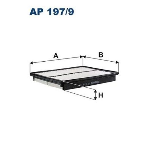 Vzduchový filtr FILTRON AP 197/9