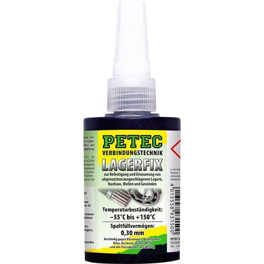 PETEC 93150 Hmota pro vyplnění vůlí kovových dílů a ložisek 50g