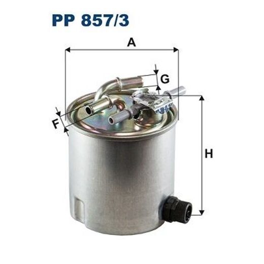 Palivový filtr FILTRON PP 857/3