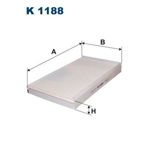 Filtr, vzduch v interiéru FILTRON K 1188