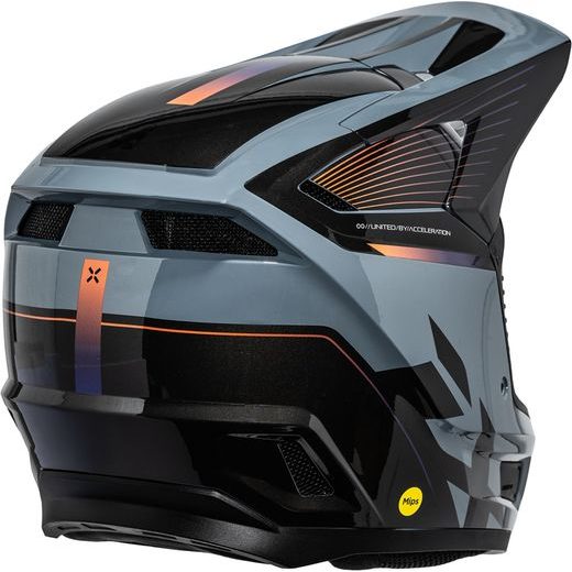 Integrální helma iXS TRIGGER MX 1.0 GRAPHIC MIPS X1-530206 šedo-černá L