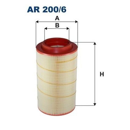 Vzduchový filtr FILTRON AR 200/6