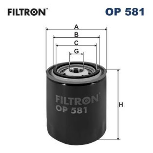 Olejový filtr FILTRON OP 581